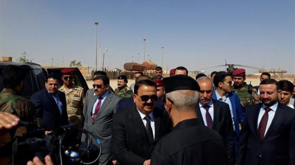 وزير الداخلية يفتتح منفذ طريبيل الحدودي