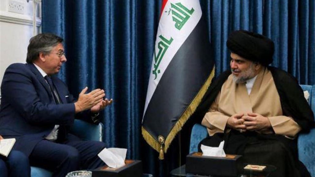 الصدر يؤكد للسفير الإيطالي أهمية تمتين العلاقات بين "أتباع الأديان السماوية"