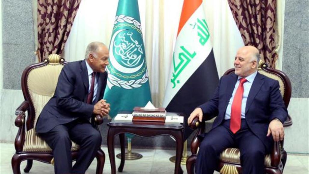 ابو الغيط يؤكد للعبادي على وحدة العراق وعدم اثارة اي اشكالات تزعزع امنه