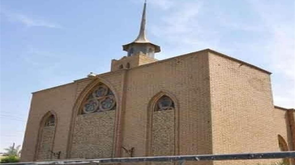 رفع نُصبٍ للسيدة العذراء في البصرة بطلب من الكنيسة قبل افتتاحه بساعات