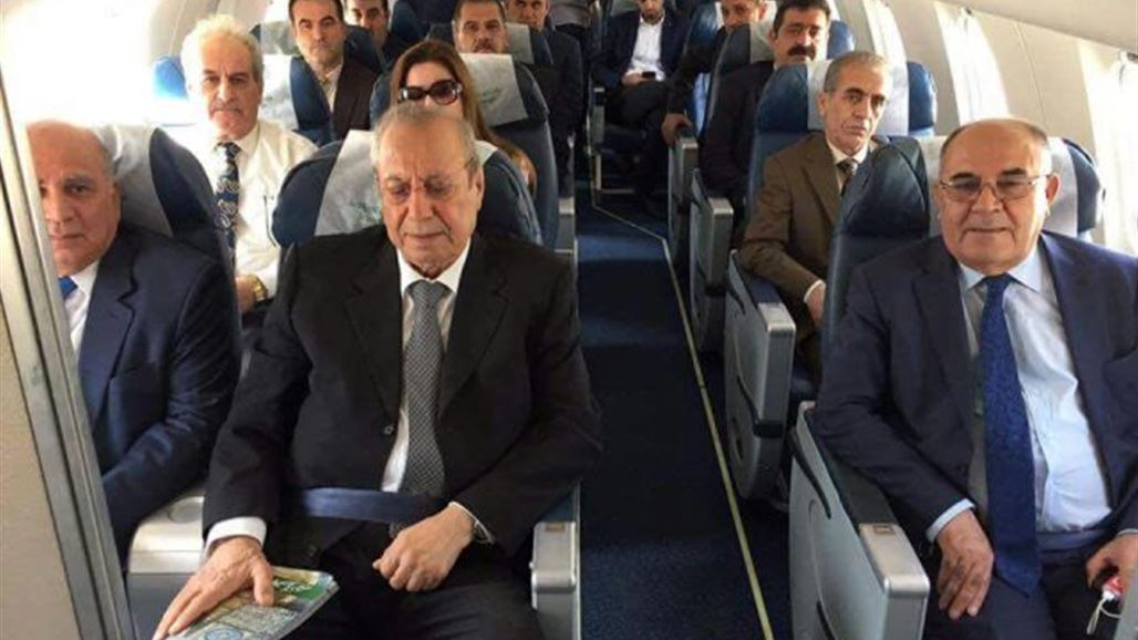 وصول الوفد الكردي الى بغداد