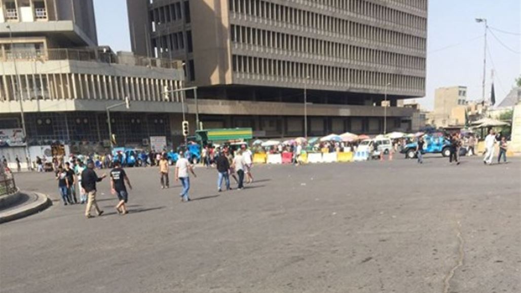 الاجهزة الامنية تقطع جسر السنك وسط بغداد