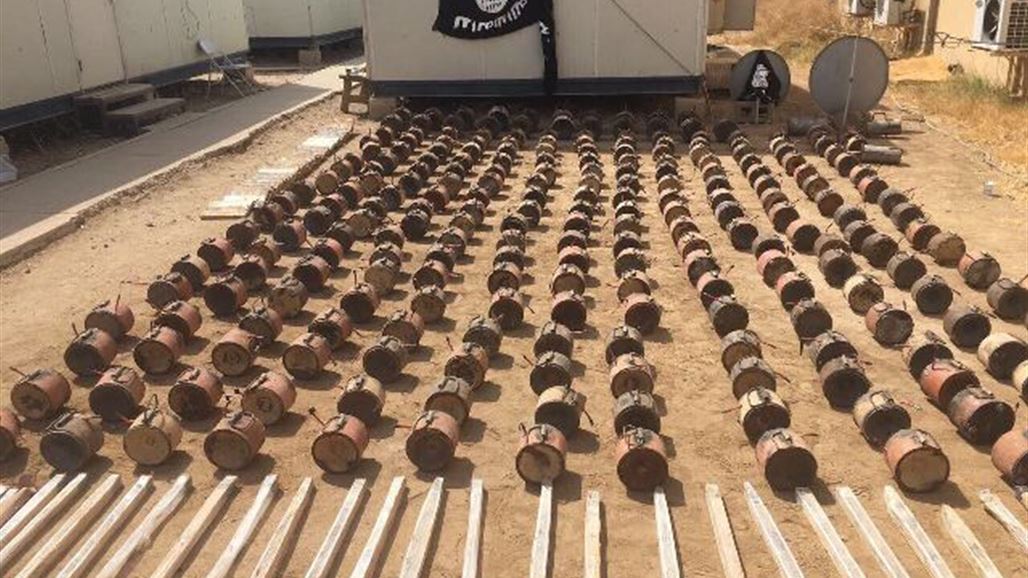 خلية الصقور تعلن ضبط معملين كبيرين لصنع العبوات في عنة