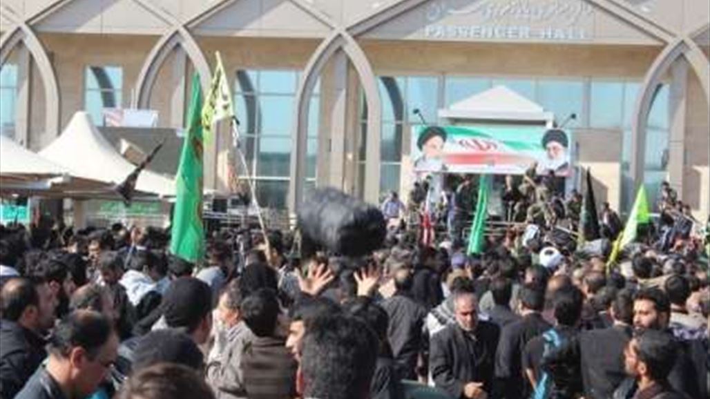 92 الف زائر ايراني توجهوا للعراق خلال الايام الثمانية الاولى من محرم