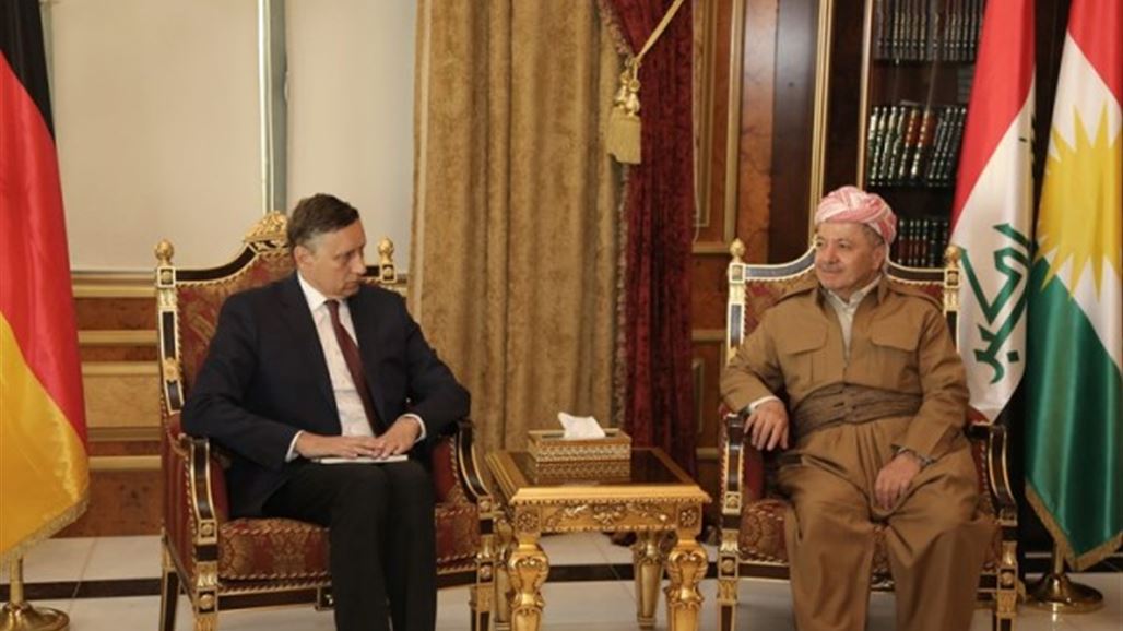 المانيا تدعو بغداد واربيل للابتعاد عن التشنجات والبارزاني يجدد استعداده للحوار