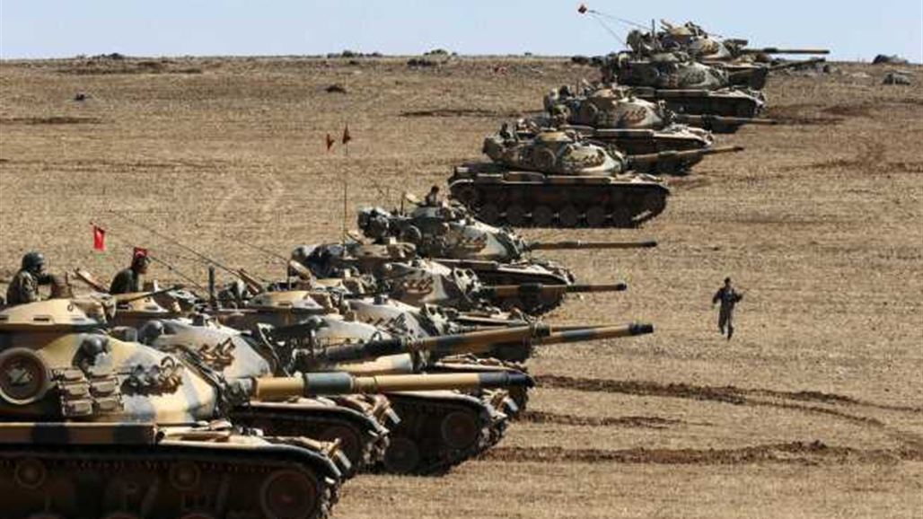 الاركان التركية: نفذنا مناورات بالعربات المصفحة للسيطرة على المعبر الحدودي مع العراق