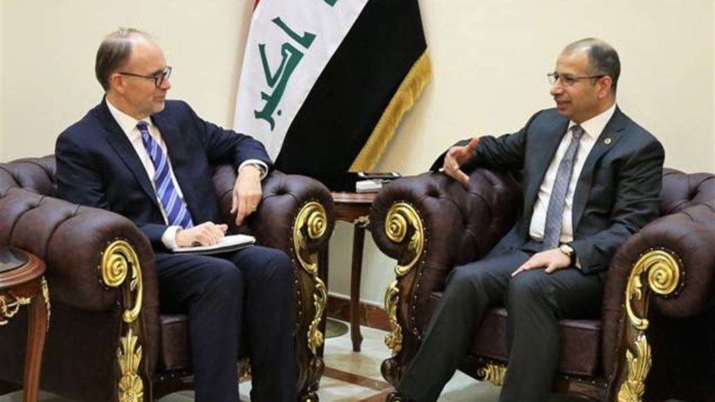 السفير الأميركي يبدي للجبوري تأييد بلاده لاستقرار العراق وبسط سيطرة الدولة