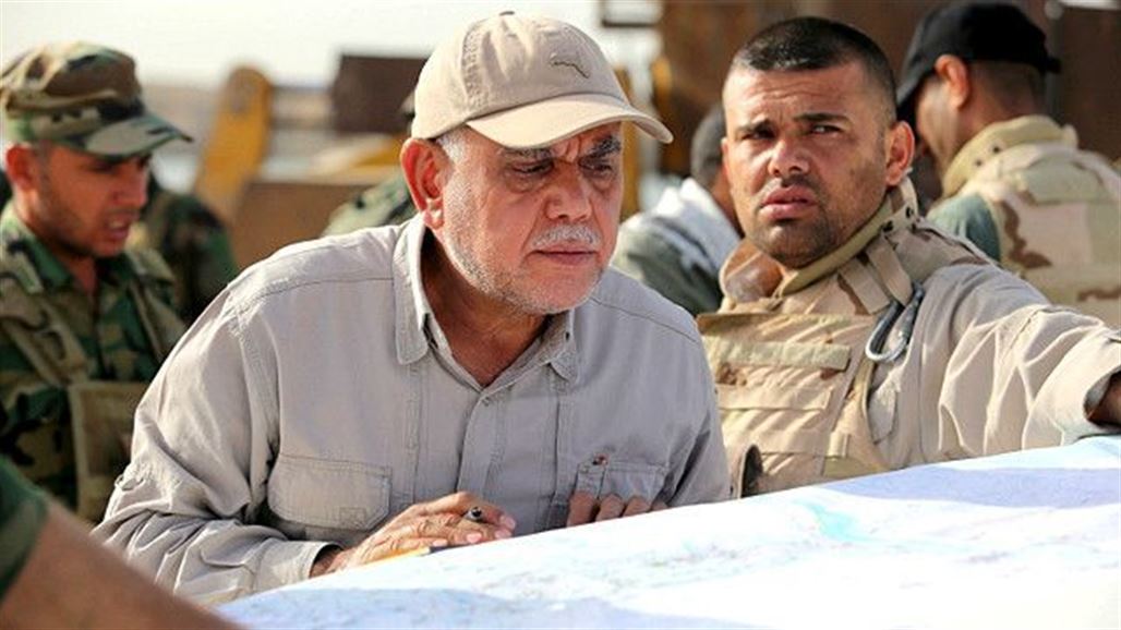 العامري: الحشد شارك بدخول مدينة كركوك وشرع بتأمين الآبار النفطية بأمر العبادي