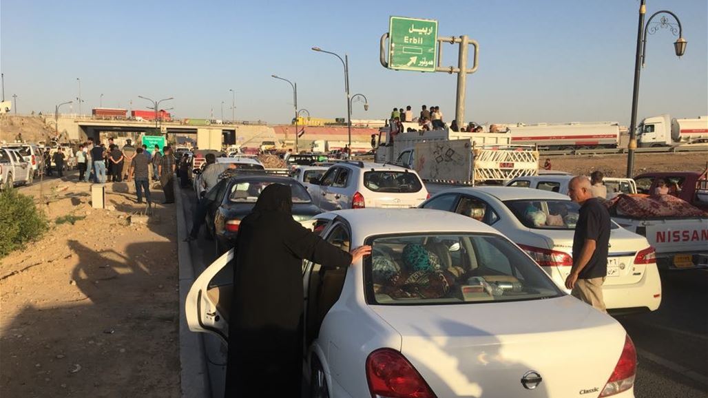 هيئة حقوق الانسان بكردستان: 20 الف اسرة نزحت من كركوك الى الاقليم