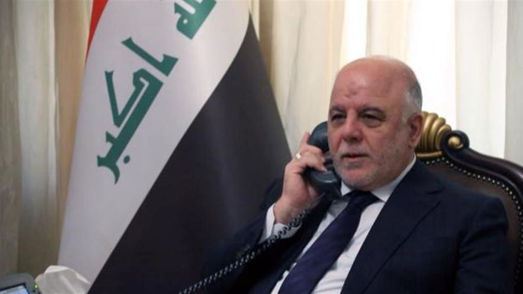 العبادي لوزير الخارجية البريطاني: السلطة الاتحادية ينبغي ان تفرض سيطرتها على عموم البلاد