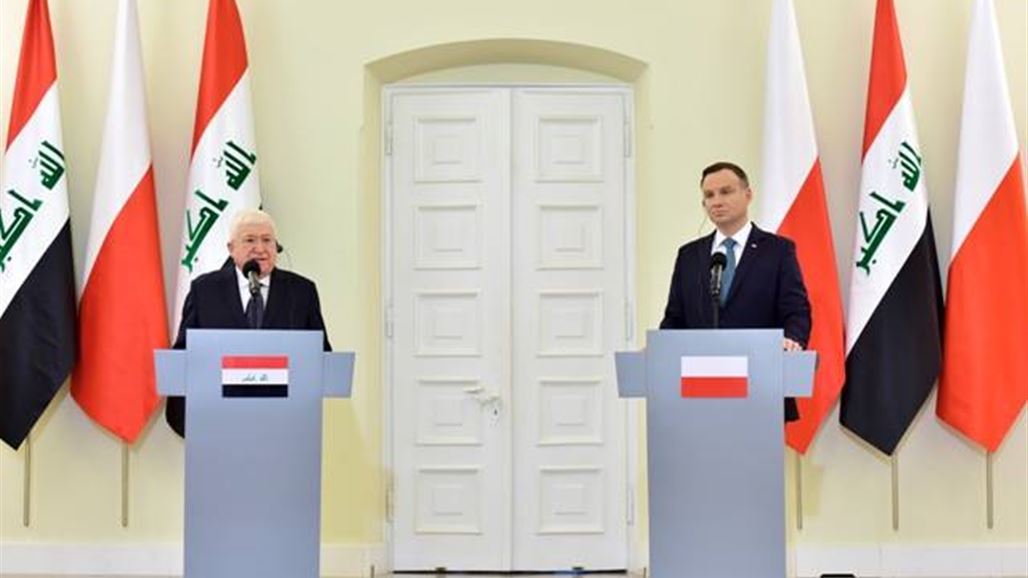 معصوم يؤكد من وارشو قرب تحقيق الانتصار النهائي على تنظيم "داعش"