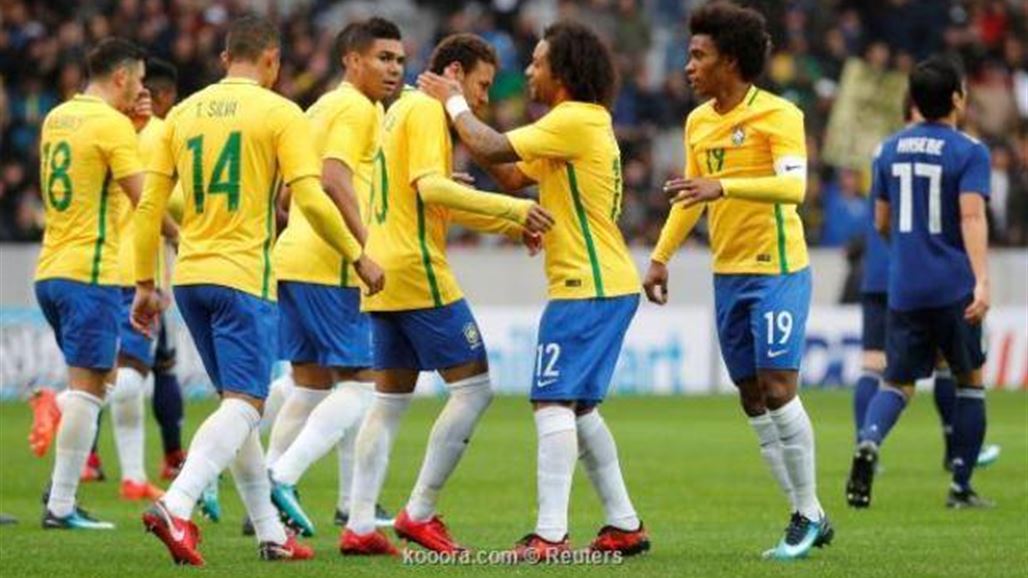 البرازيل تحسم موقعة اليابان الودية بثلاثية
