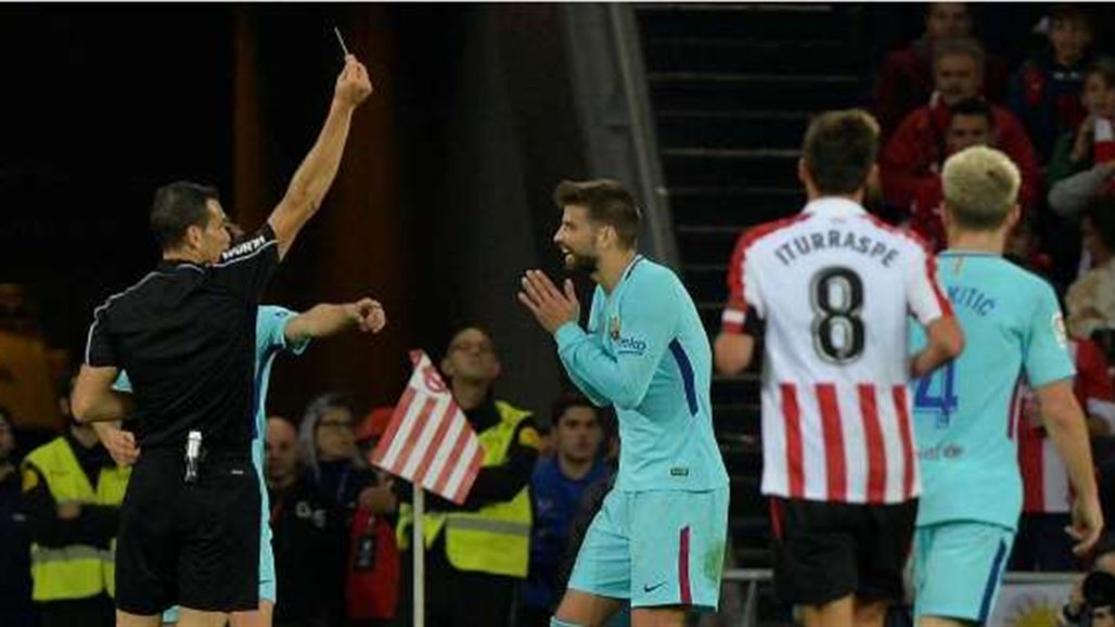 حسم موقف بيكيه من مباراة فالنسيا