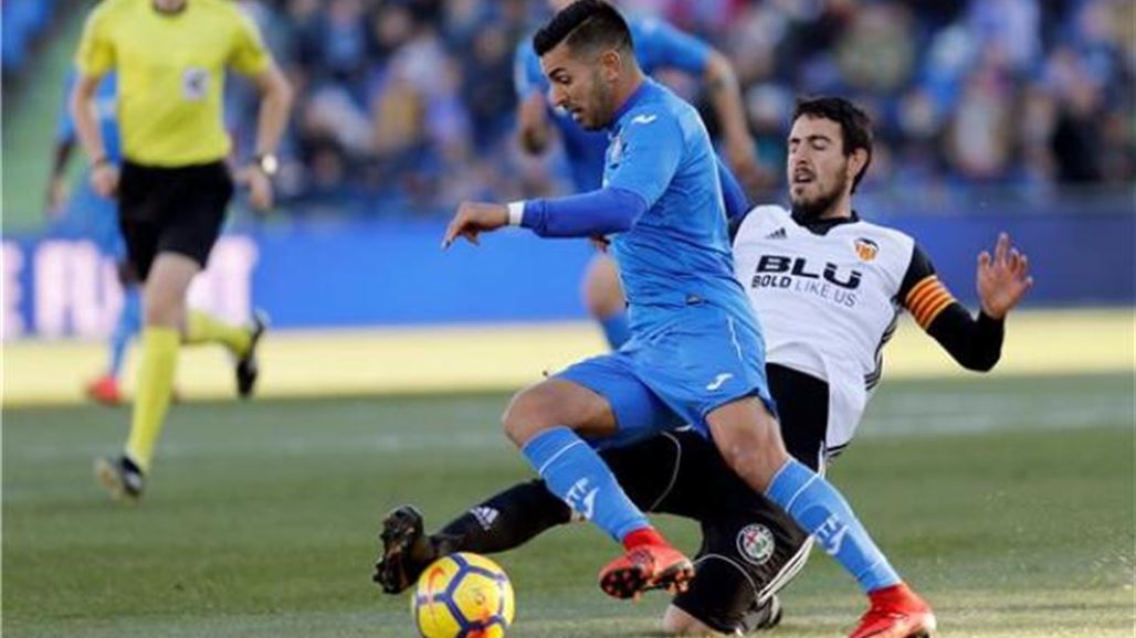 خيتافي يقدم هدية لبرشلونة ويذيق فالنسيا مرارة الخسارة الأولى