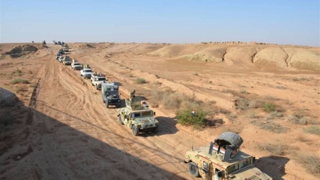 قوة كبيرة من الجيش تتوجه لمسك الصحراء بين الأنبار وصلاح الدين ونينوى