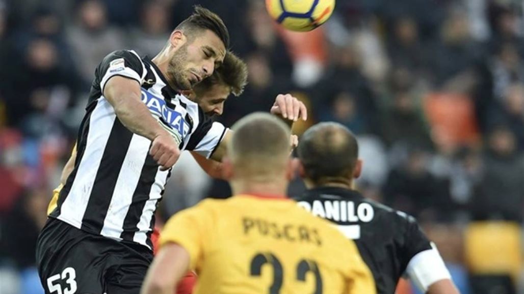 تعرف على أرقام علي عدنان في مباراة أودينيزي وبينفينتو