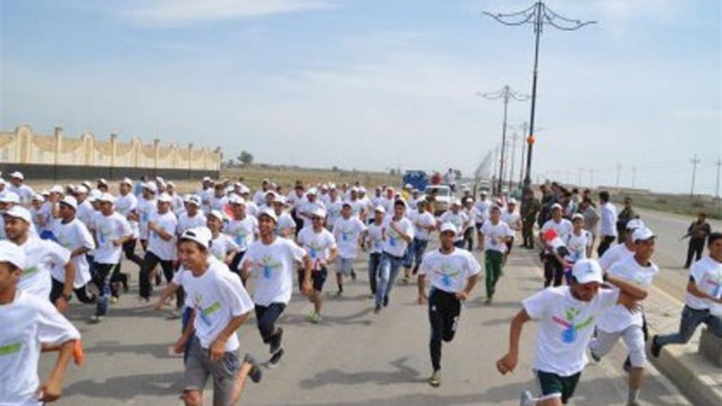 انطلاق اكبر ماراثون رياضي في تاريخ ديالى