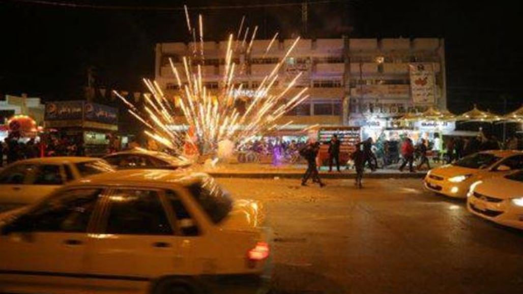 ارتفاع اعداد المصابين بالالعاب النارية في بغداد الى 200 مصاب