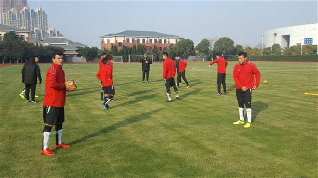 الاولمبي يجري وحدته التدريبية الاولى في الصين