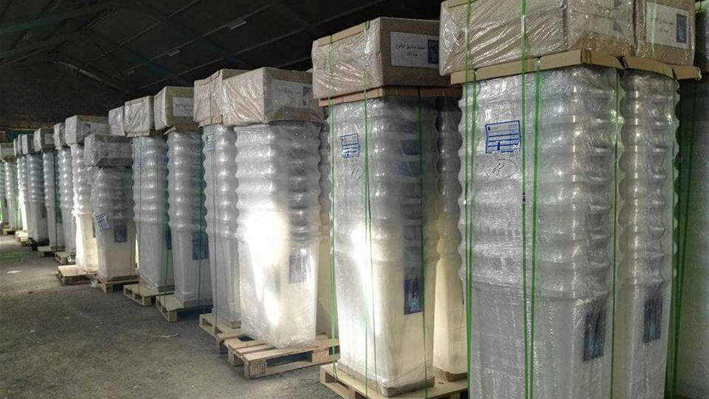 مكتب إنتخابات بابل يعلن وصول 3120 صندوق اقتراع لمخازنه