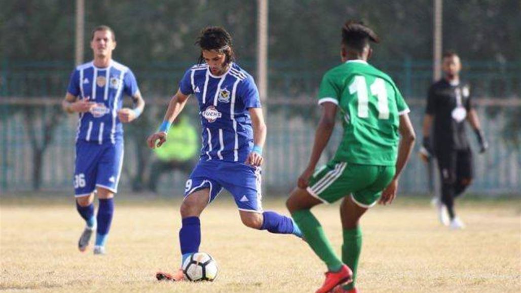 التعادل السلبي يخيم على مواجهة النفط والقوة الجوية في الدوري الممتاز