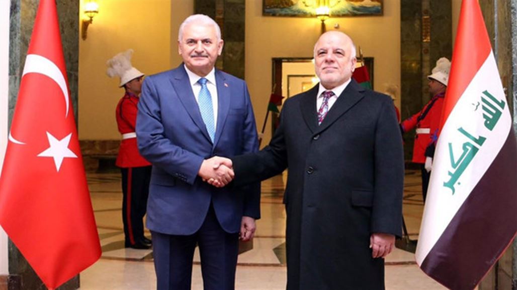 مكتبه: العبادي بحث مع يلدرم ملف ادارة المياه مشتركا