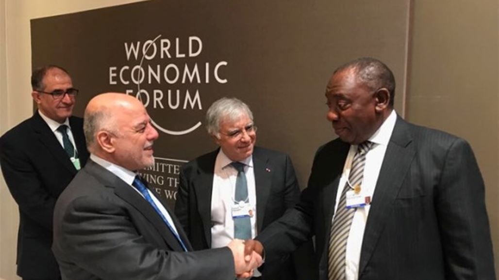 العبادي يلتقي في دافوس بعدد من الشخصيات السياسية واصحاب كبرى الشركات العالمية