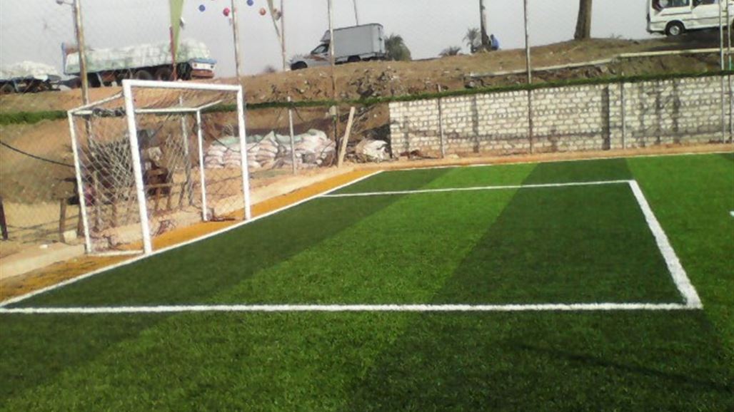 انشاء أربع ملاعب كروية لاحتضان 20 فريقاً شعبياً في بعقوبة