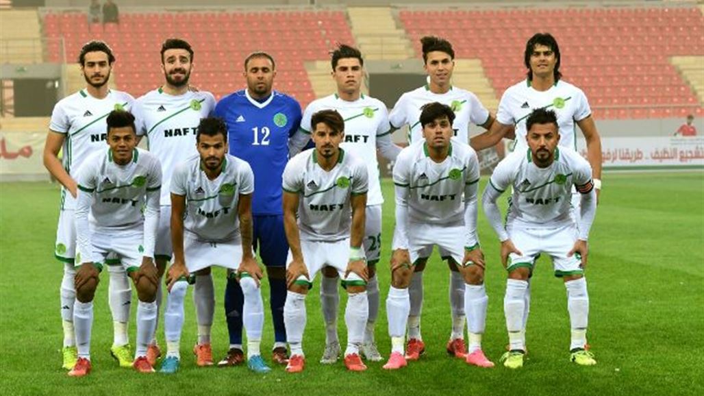 النفط يهزم الديوانية برباعية بيضاء
