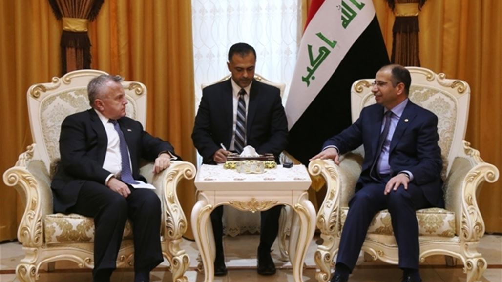الجبوري يبحث مع نائب وزير الخارجية الامريكي أربعة ملفات
