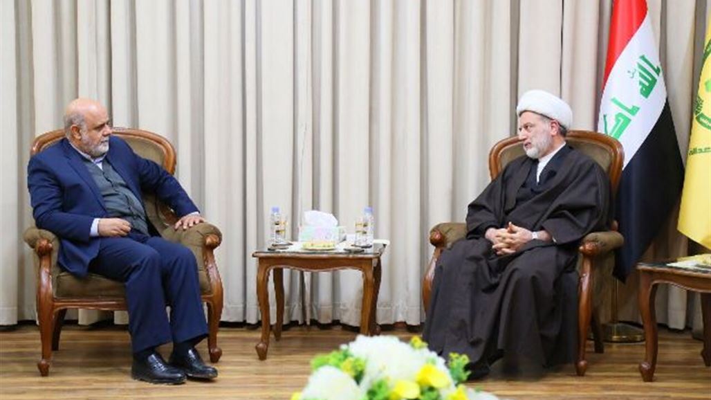 حمودي والسفير الايراني يبحثان آليات للتعاون بين المصانع العراقية ونظيراتها في ايران