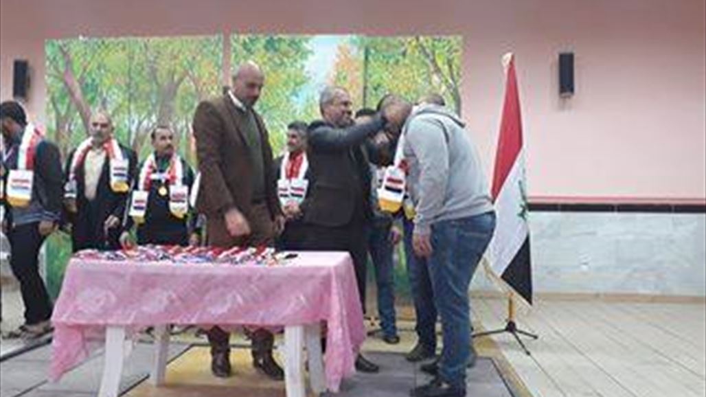 اختتام بطولة السلام بالقوة البدنية في ديالى