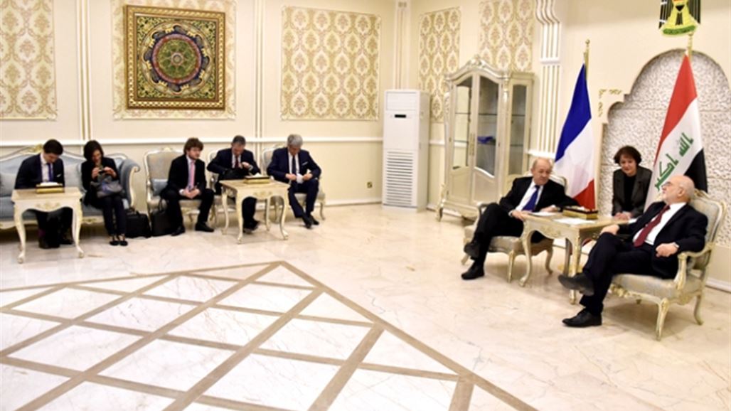 وزير خارجية فرنسا يؤكد الالتزام ببناء جامعة الموصل ويكشف عن زيارة لرئيسه الى بغداد