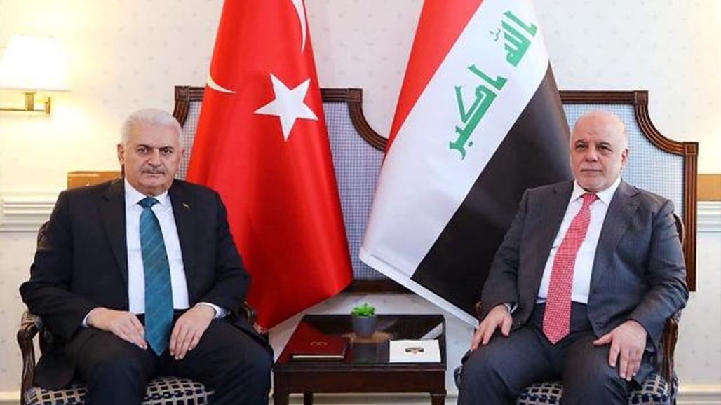 العبادي ويلدرم يبحثان ملفات النفط والطاقة ومشكلة النقص الحاد في الموارد المائية