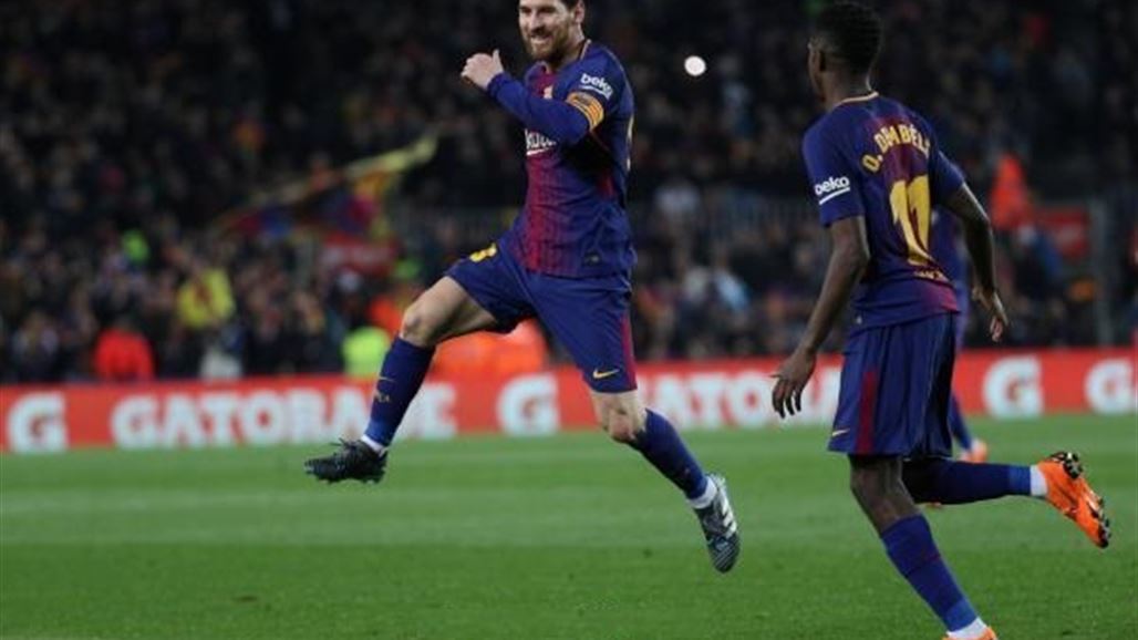 قطار انتصارات برشلونة يدهس جيرونا بسداسية