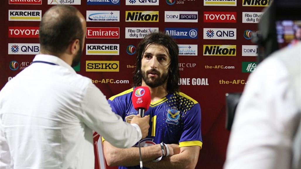 همام طارق يرجع فضل فوزه بلقب الأفضل في المباراة إلى لاعبي الصقور