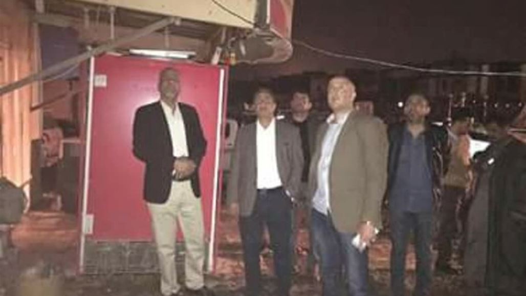 سقوط عدد من المنازل جراء الامطار في الناصرية