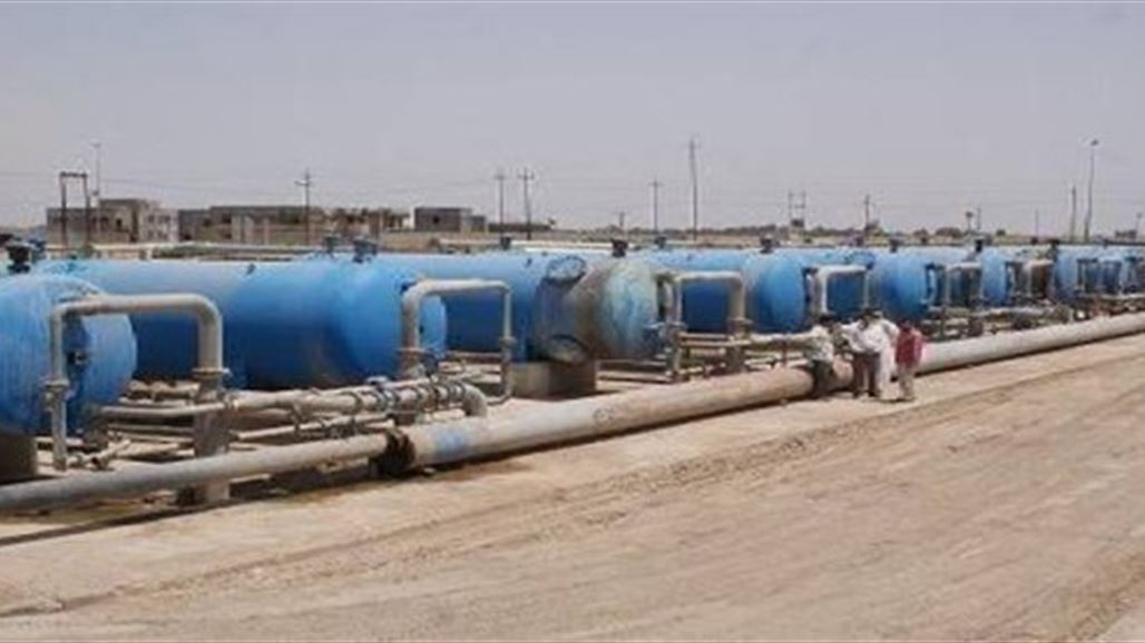 مسؤول محلي يعلن بدء تشغيل محطة اسالة تغذي 50 الف نسمة في ناحية محررة بديالى