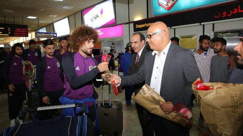 بعثة الصقور تصل المنامة وتجري اول وحدة تدريبية مساء اليوم