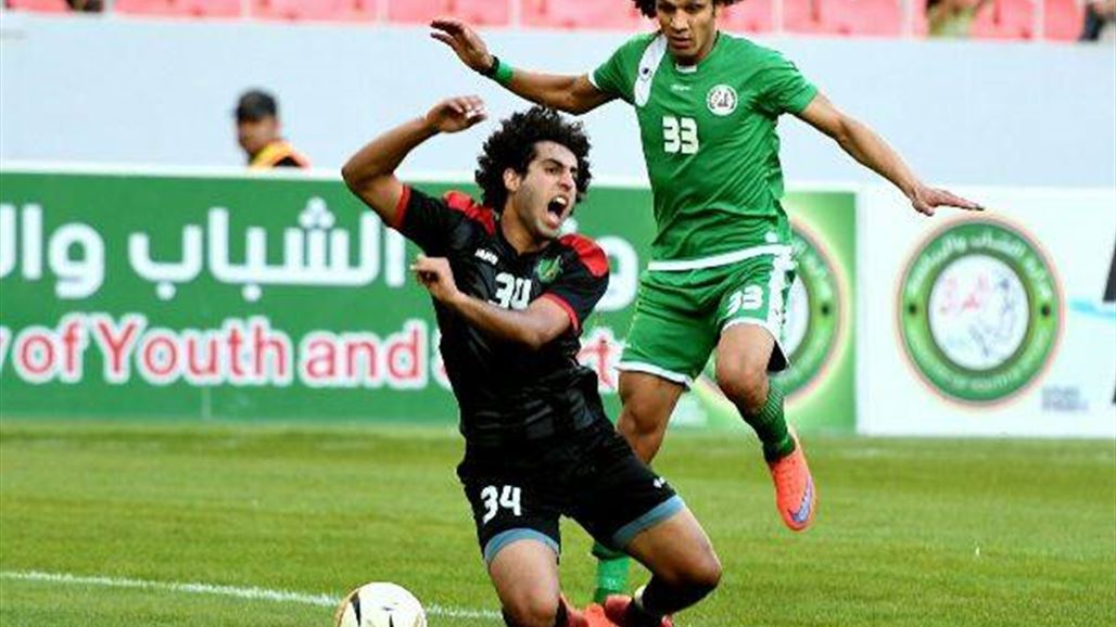 نادي الحسين يهزم كربلاء بهدفين في الدوري الممتاز