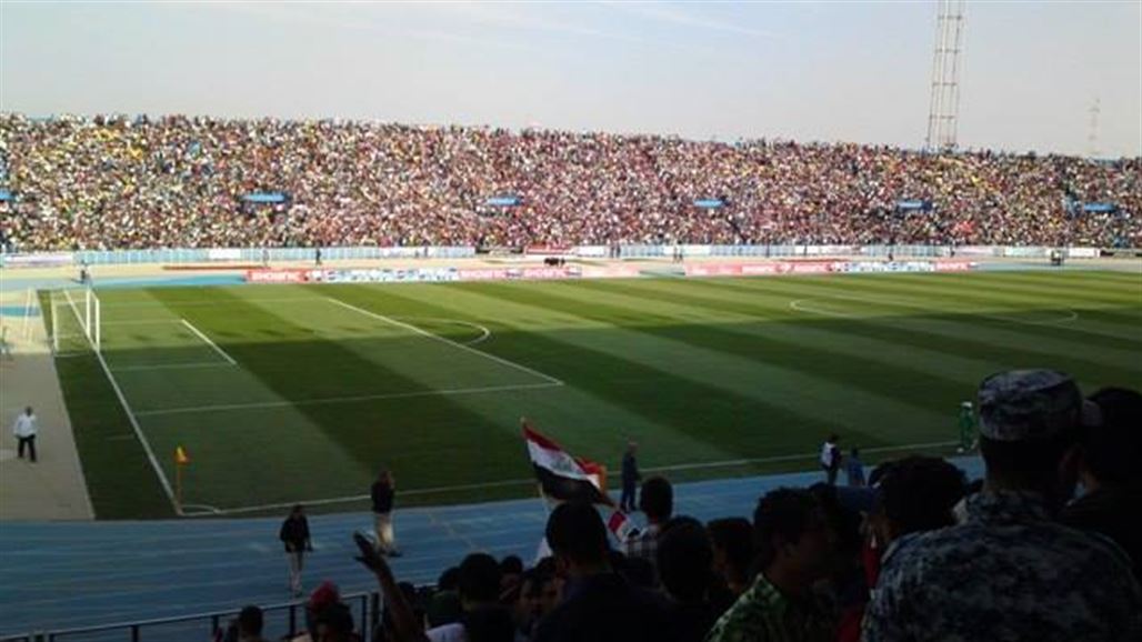مباراة استعراضية على ملعب الشعب دعماً لرفع الحظر عن بغداد