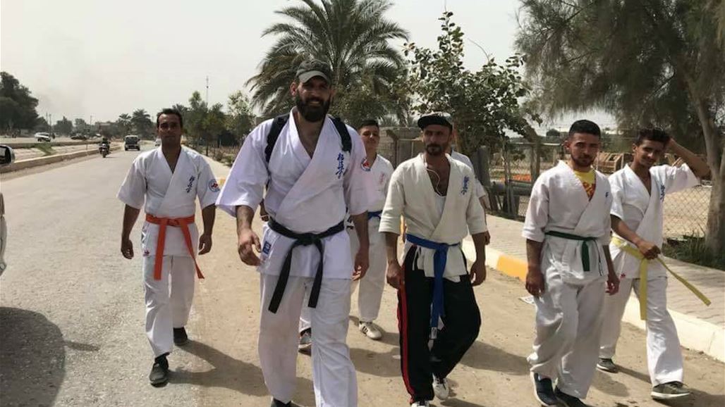 بالصور.. رياضة من نوع اخر في بعقوبة