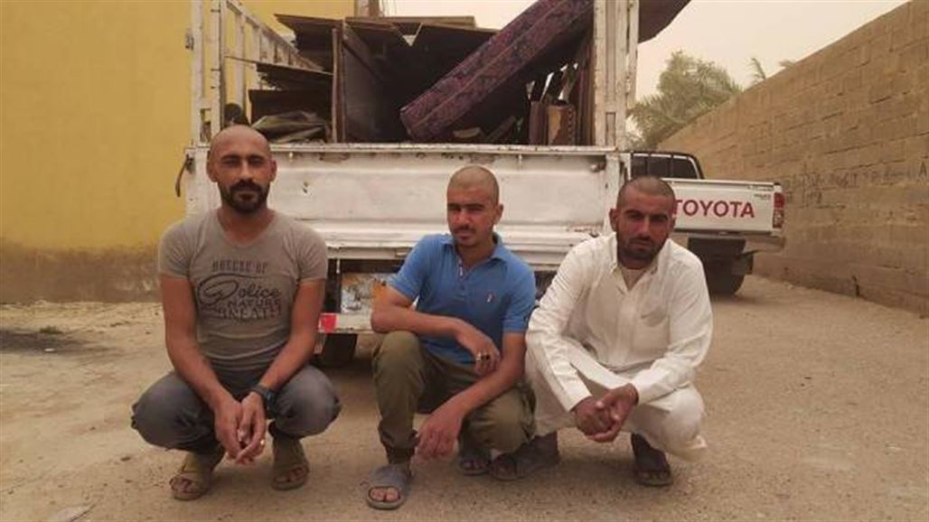 عناصر حماية قائممقام القائم يعتقلون أفراد عصابة تمتهن سرقة المنازل بالقضاء