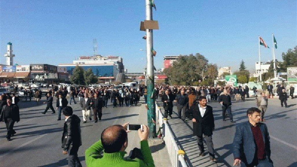 لليوم الرابع.. تجدد مظاهرات كردستان للضغط على حكومة الاقليم بشأن الرواتب