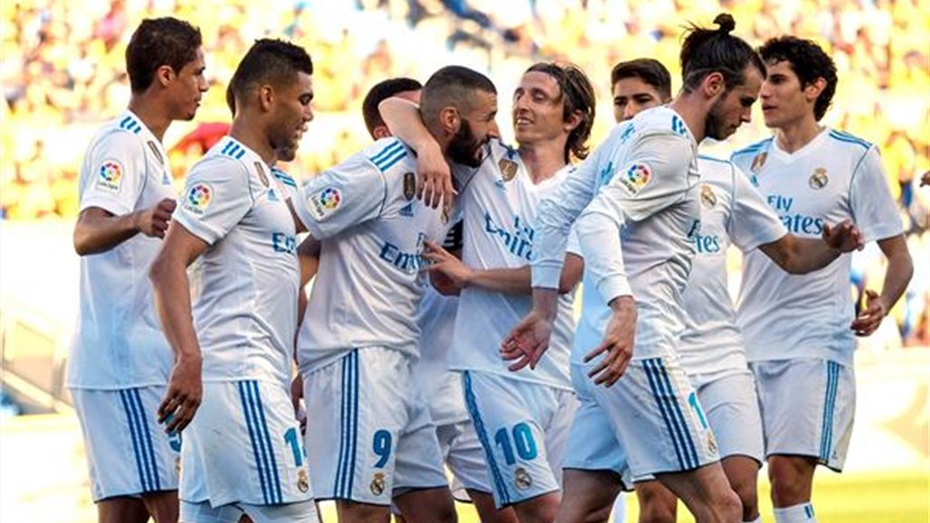 ريال مدريد يضرب لاس بالماس بثلاثية في الليغا