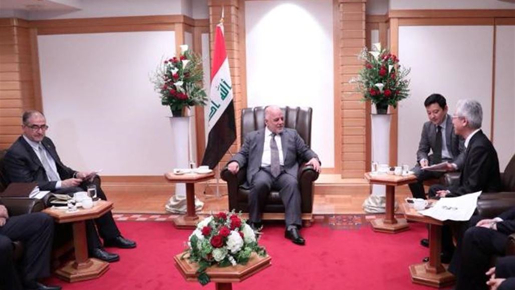 العبادي يبحث مع شركة يابانية توفير محطات كهربائية في العراق قبل صيف 2018
