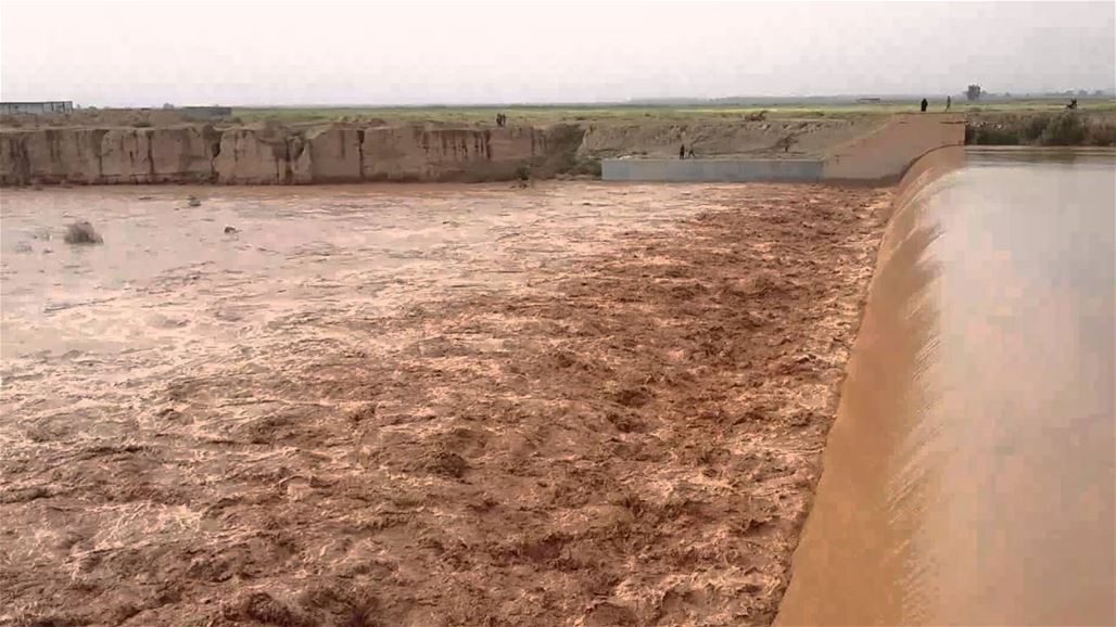 موارد ديالى تعلن امتلاء اكبر وديان شرق المحافظة بسبب السيول الايرانية