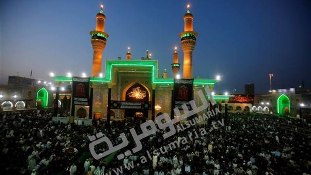 بالصور.. مراسم التشييع الرمزي لنعش الإمام الكاظم (ع)