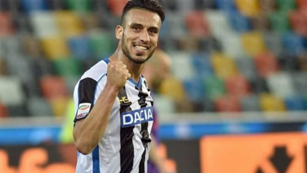 علي عدنان يقدم اداءً جيداً أمام كالياري