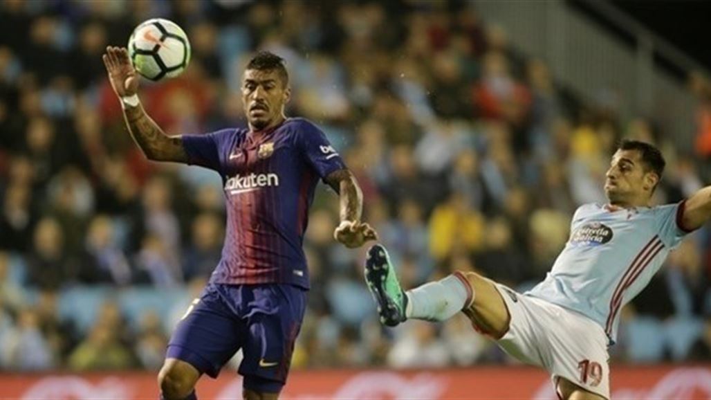 سيلتا فيغو يفرض التعادل على برشلونة في الليغا